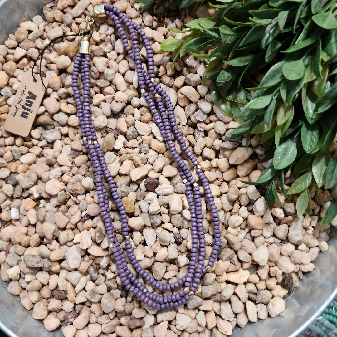 Purple Sachi Necklace