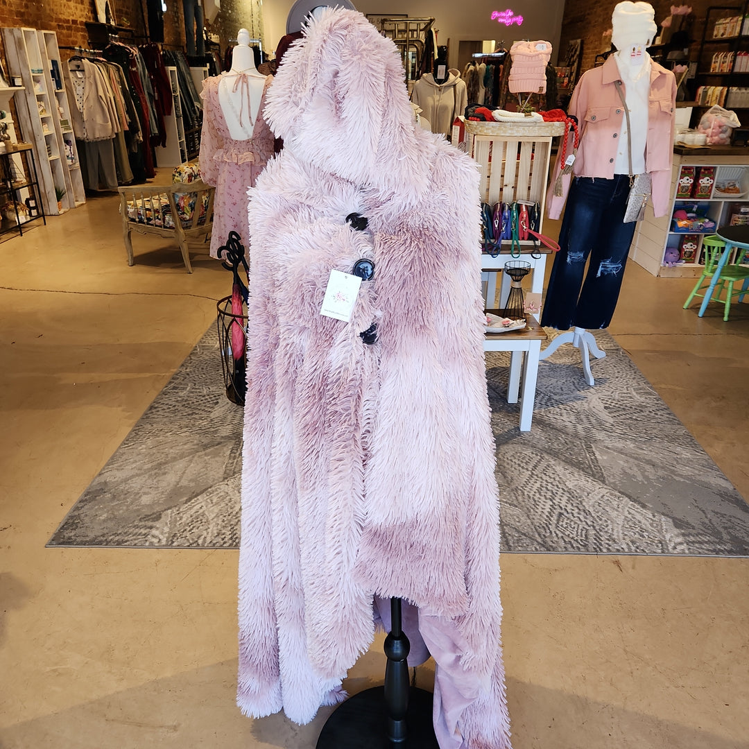 Pink Wearable Blanket