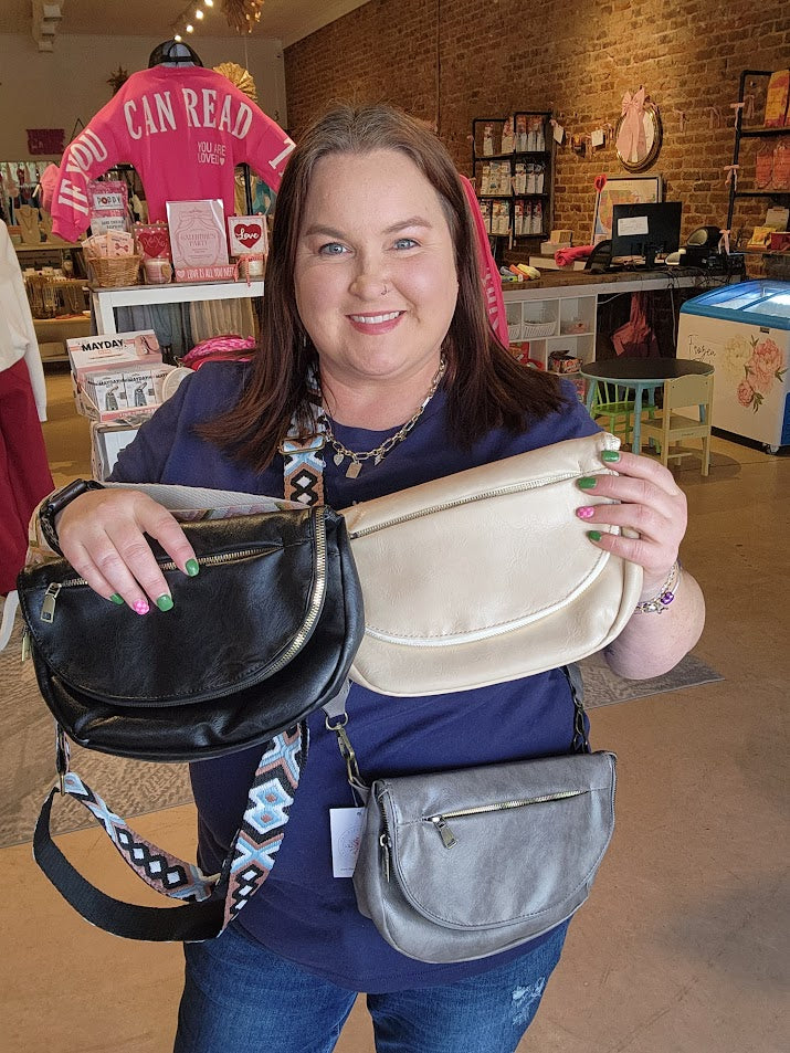 Crossbody Bag with Guitar Strap