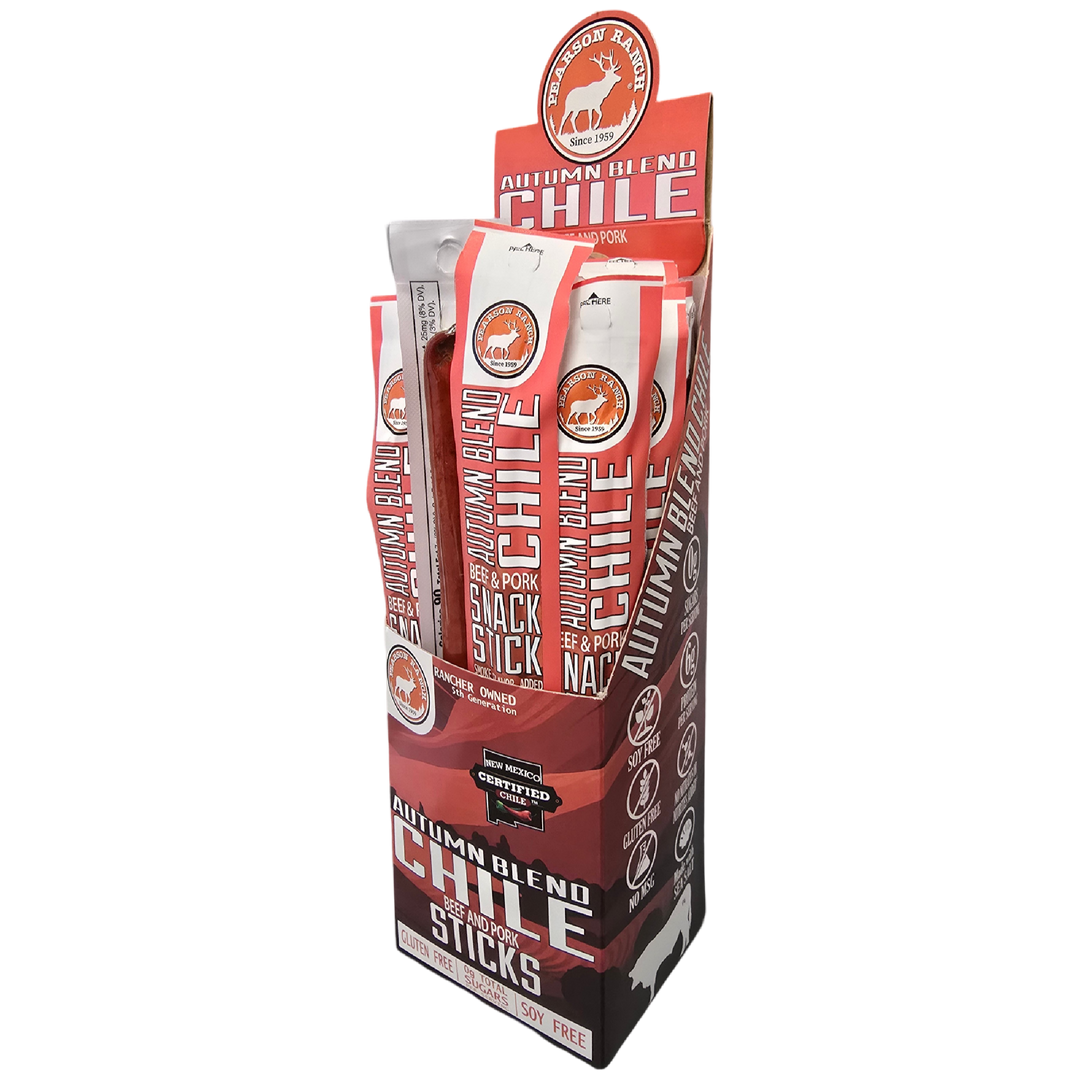 Autumn Blend Chile Beef & Pork Snack Sticks