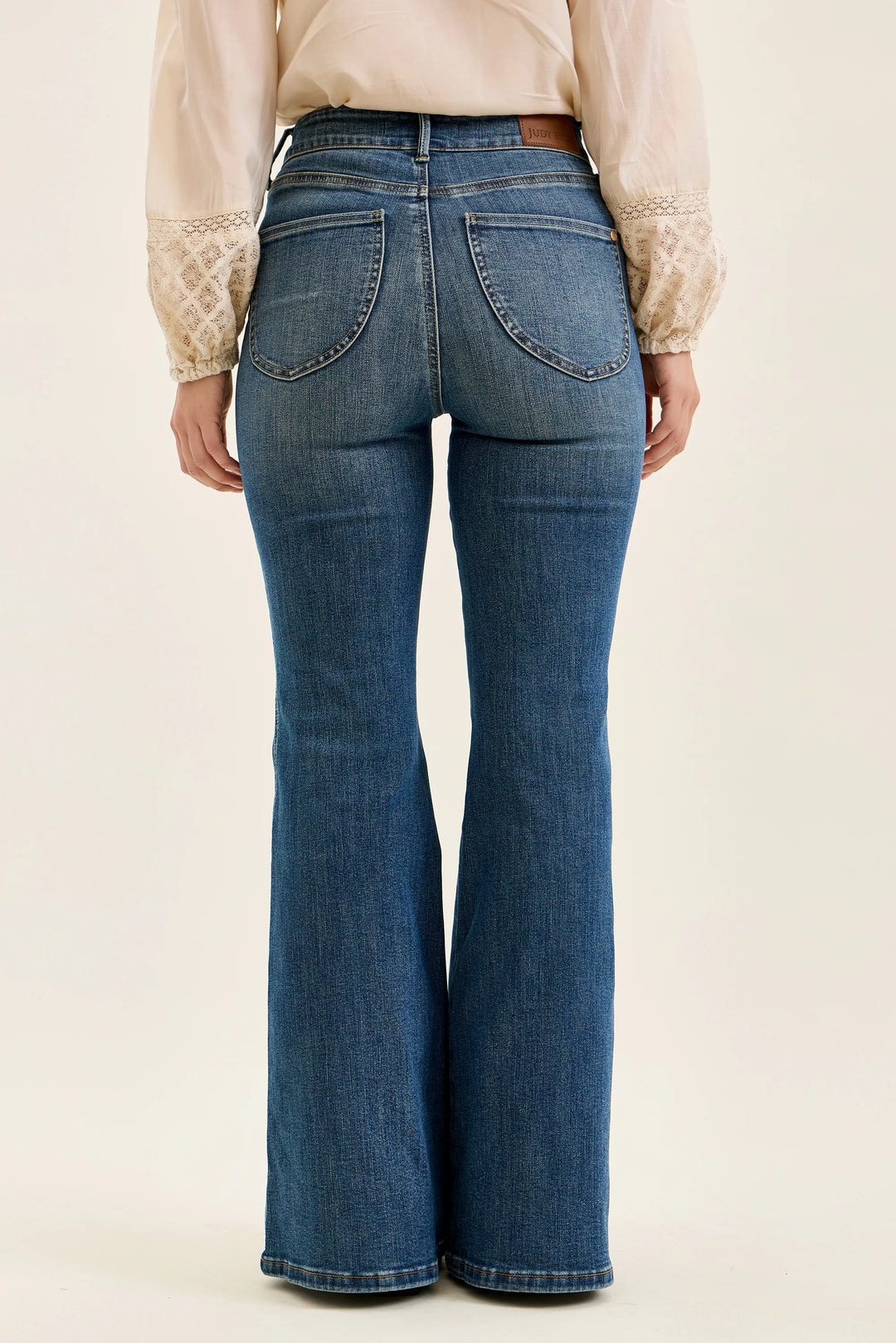 Judy Blue Double Button Tummy Control Flare