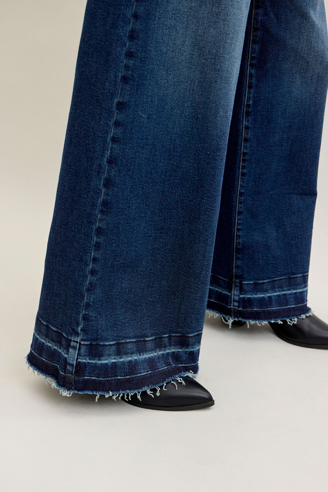 Judy Blue Palazzo Patch Pocket Jeans