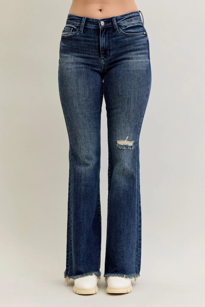 Judy Blue Destroy Hem Flare