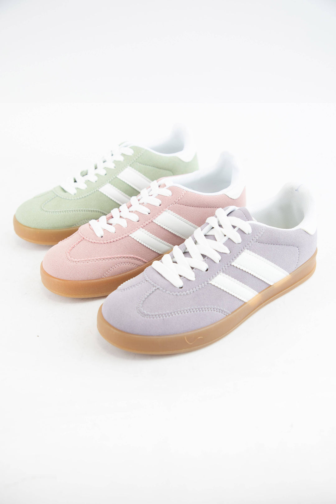 COLORFUL SUEDE SNEAKERS