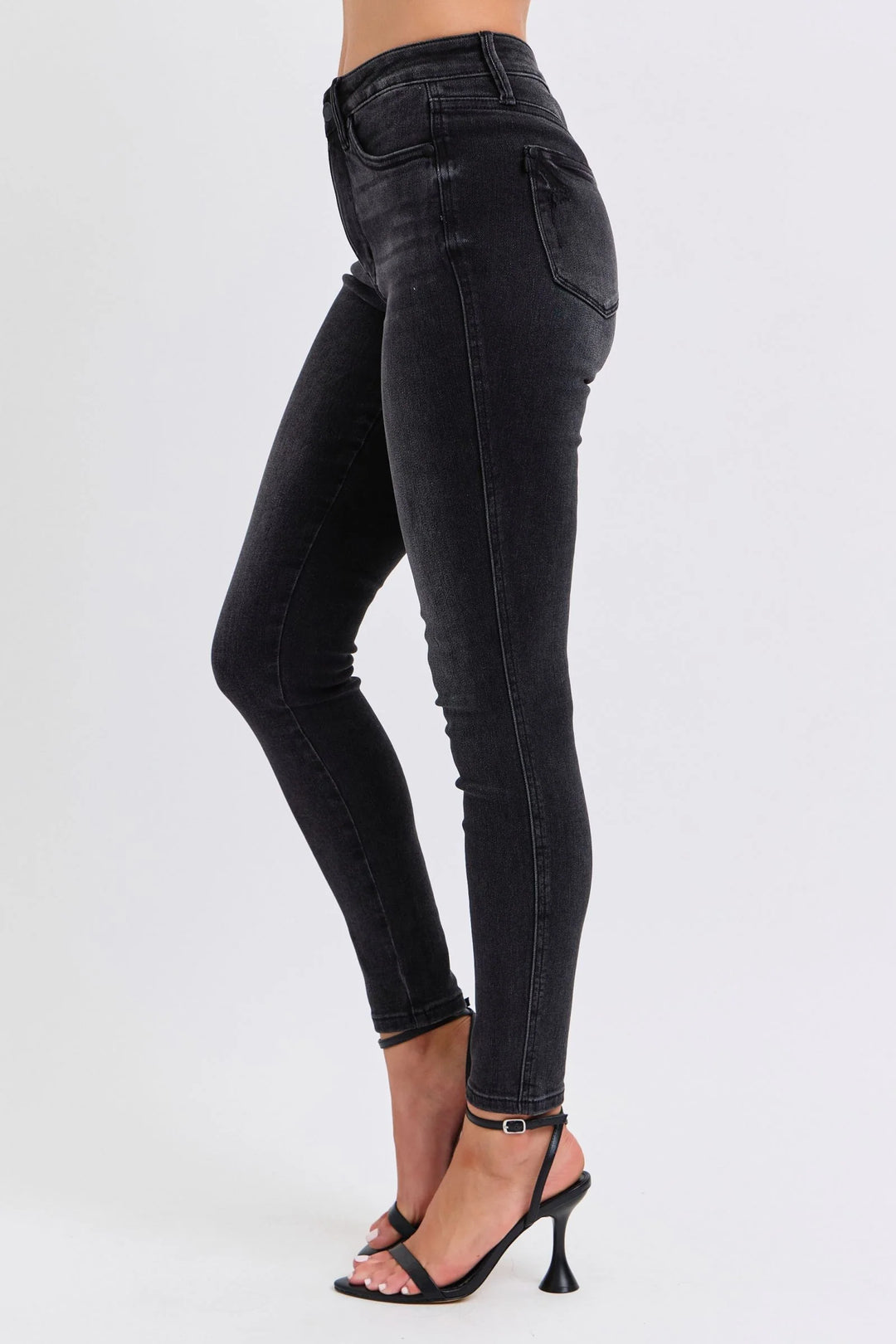 Judy Blue Tummy Control Black Skinny