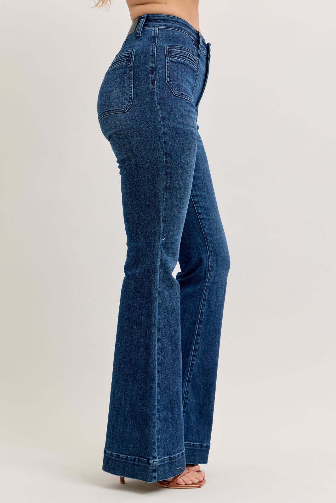 Judy Blue Trouser Flare Jeans