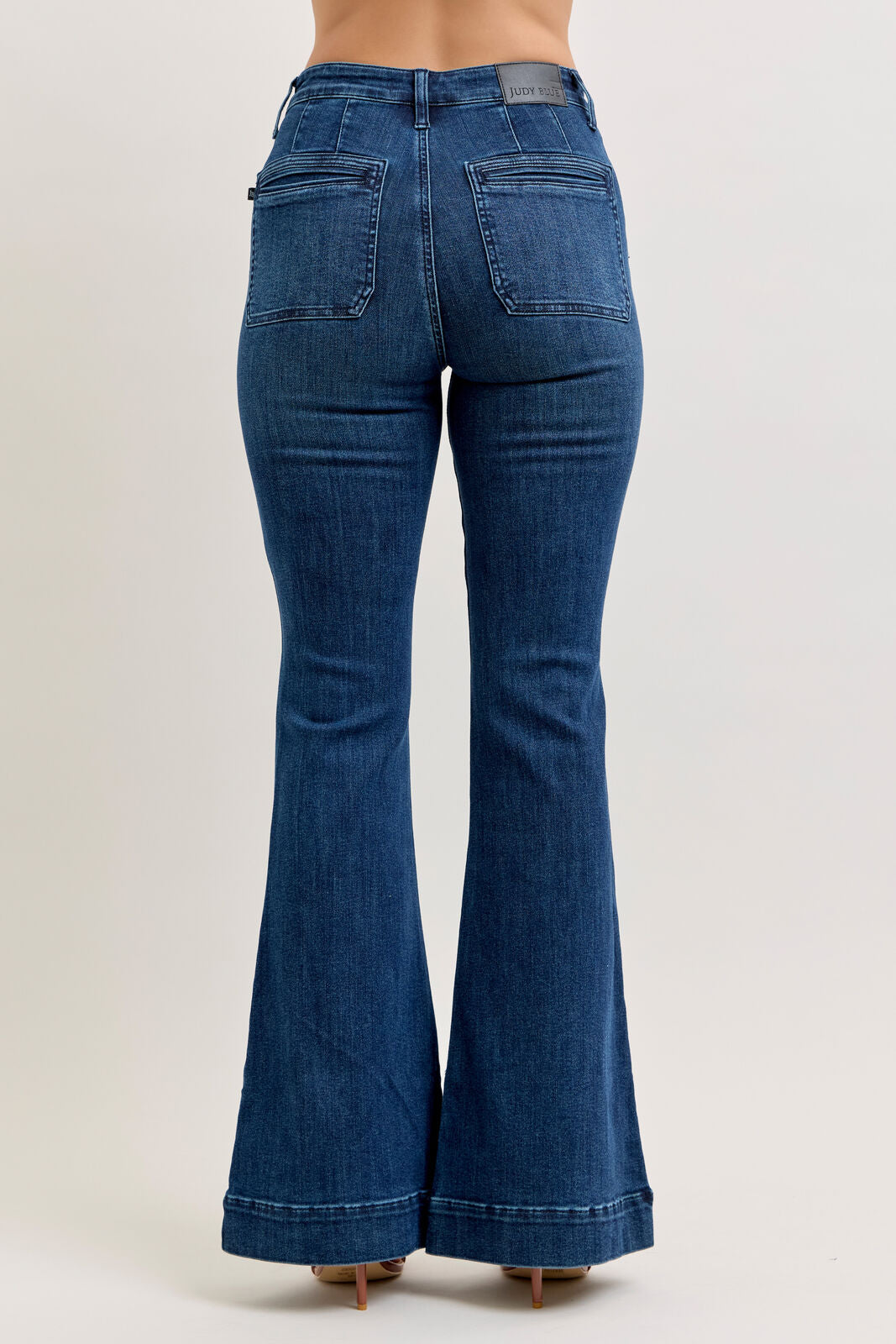 Judy Blue Trouser Flare Jeans