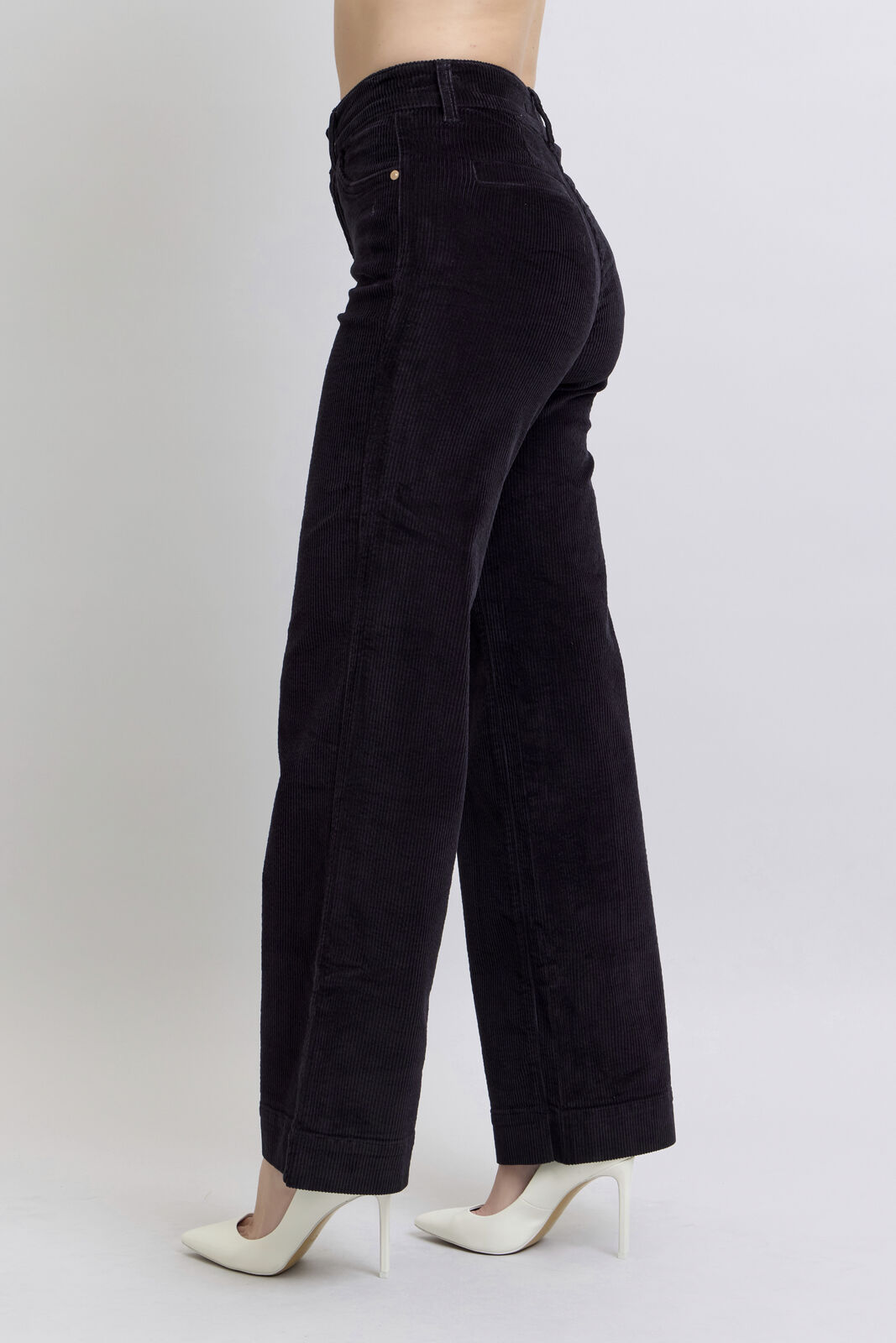 Judy Blue Black Corded Trouser