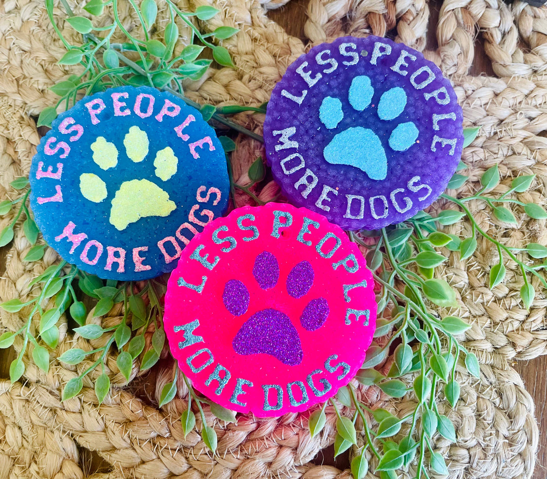 Less People More Dogs Car Freshie 