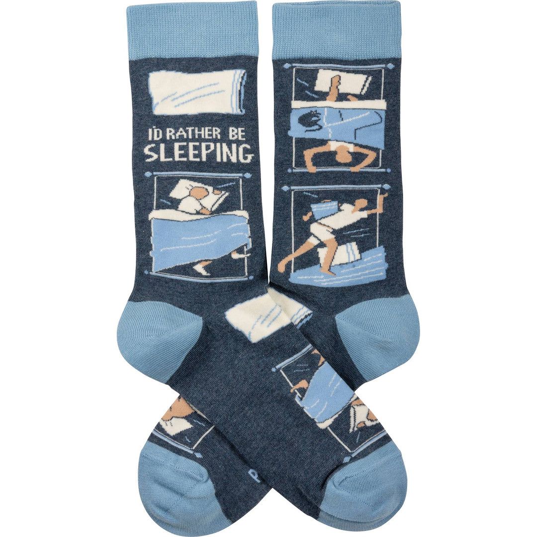 I'd Rather Be Sleeping Socks