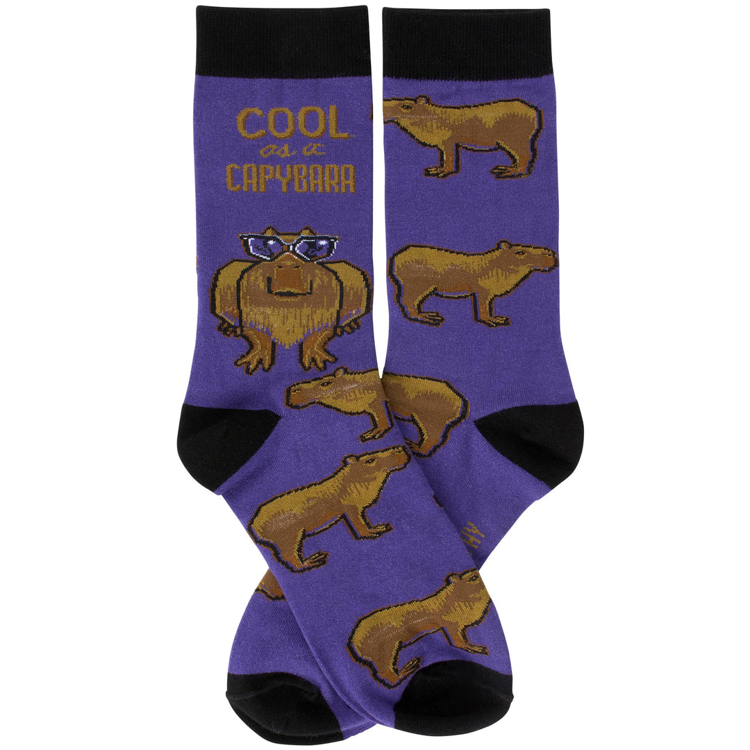 Cool As A Capybara Socks