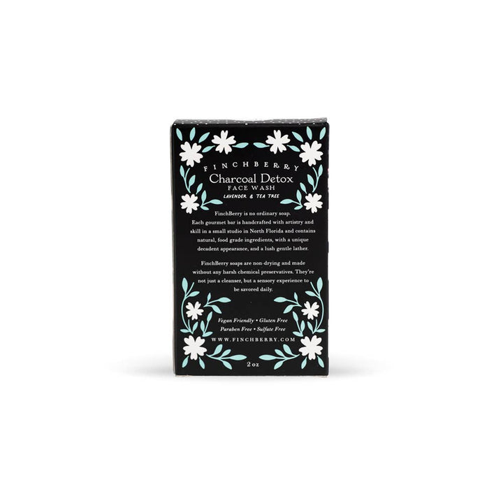 Charcoal Detox Purifying Exfoliating  Facial Wash Bar