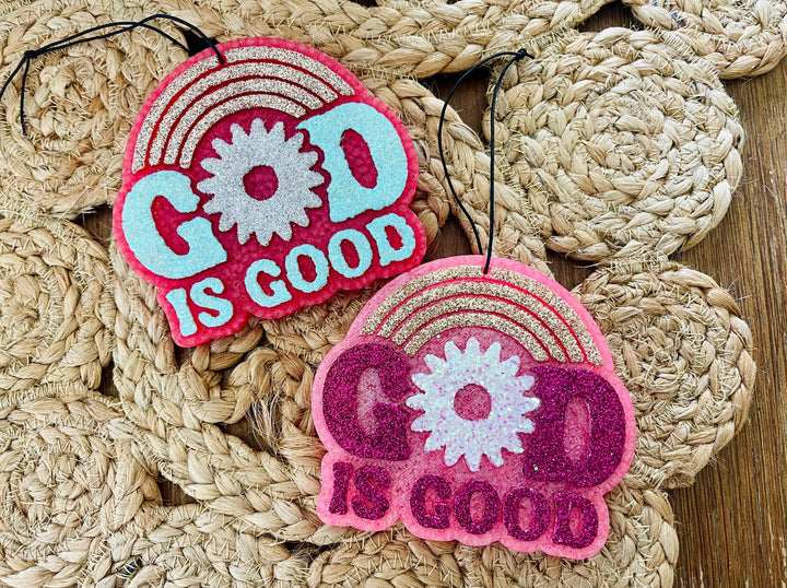 God is Good Car Freshie