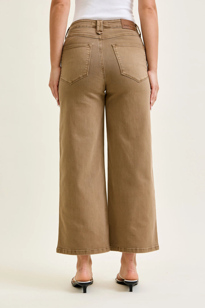 Judy Blue Golden Brown Vintage Front Yoke Jeans