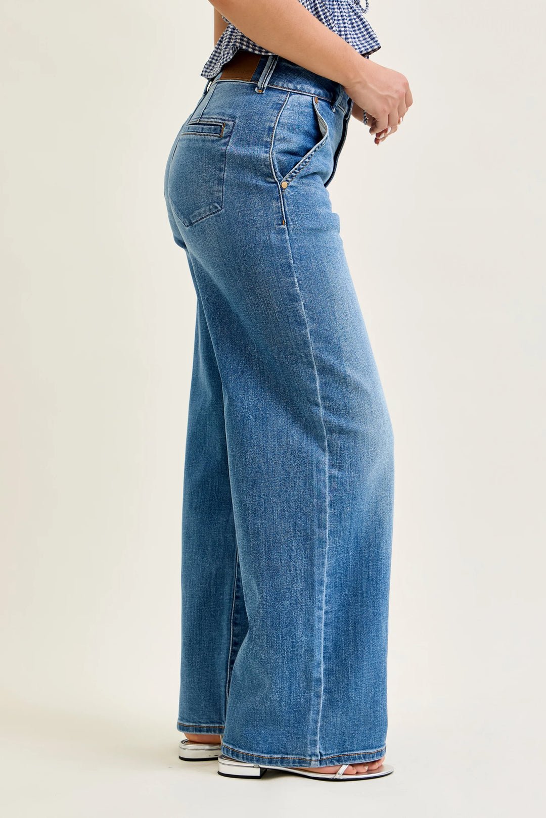 Judy Blue REG Column Trouser Jeans