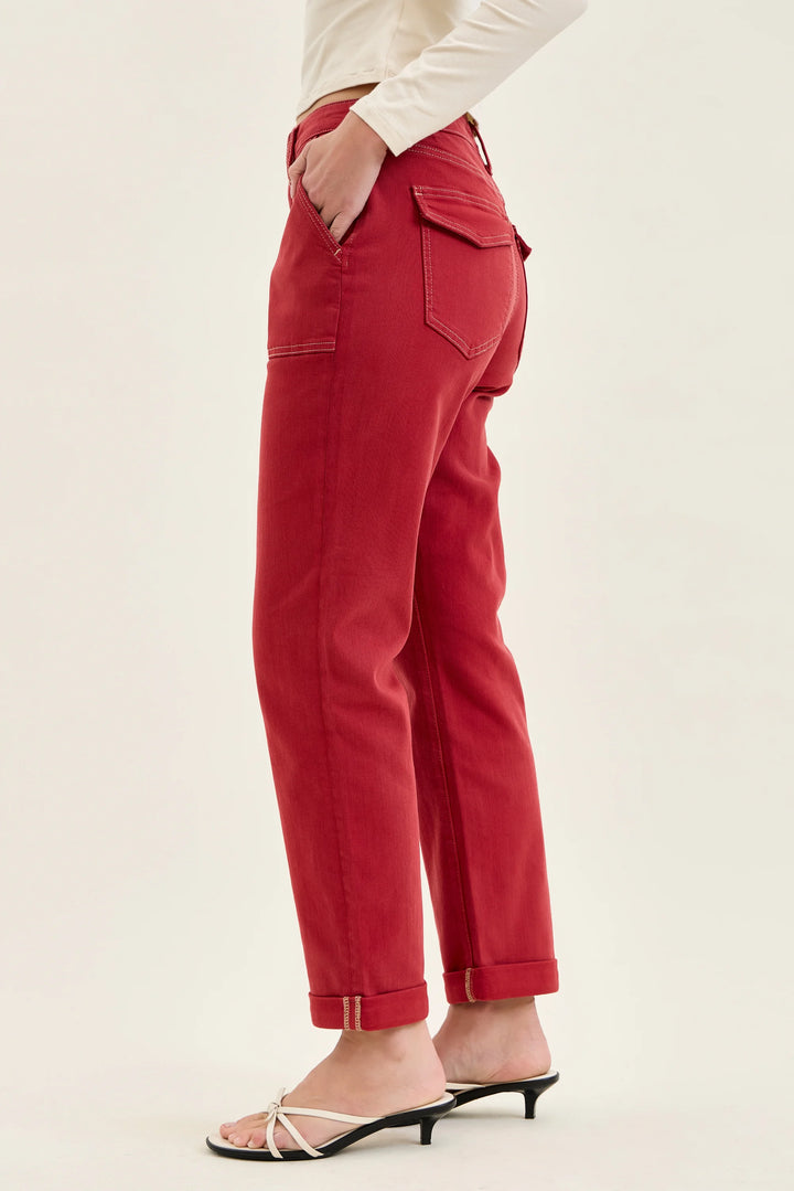 Judy Blue Haute Red Weekender Jeans