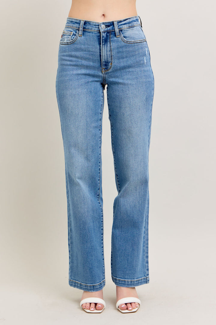 Judy Blue Trouser Straight Jeans