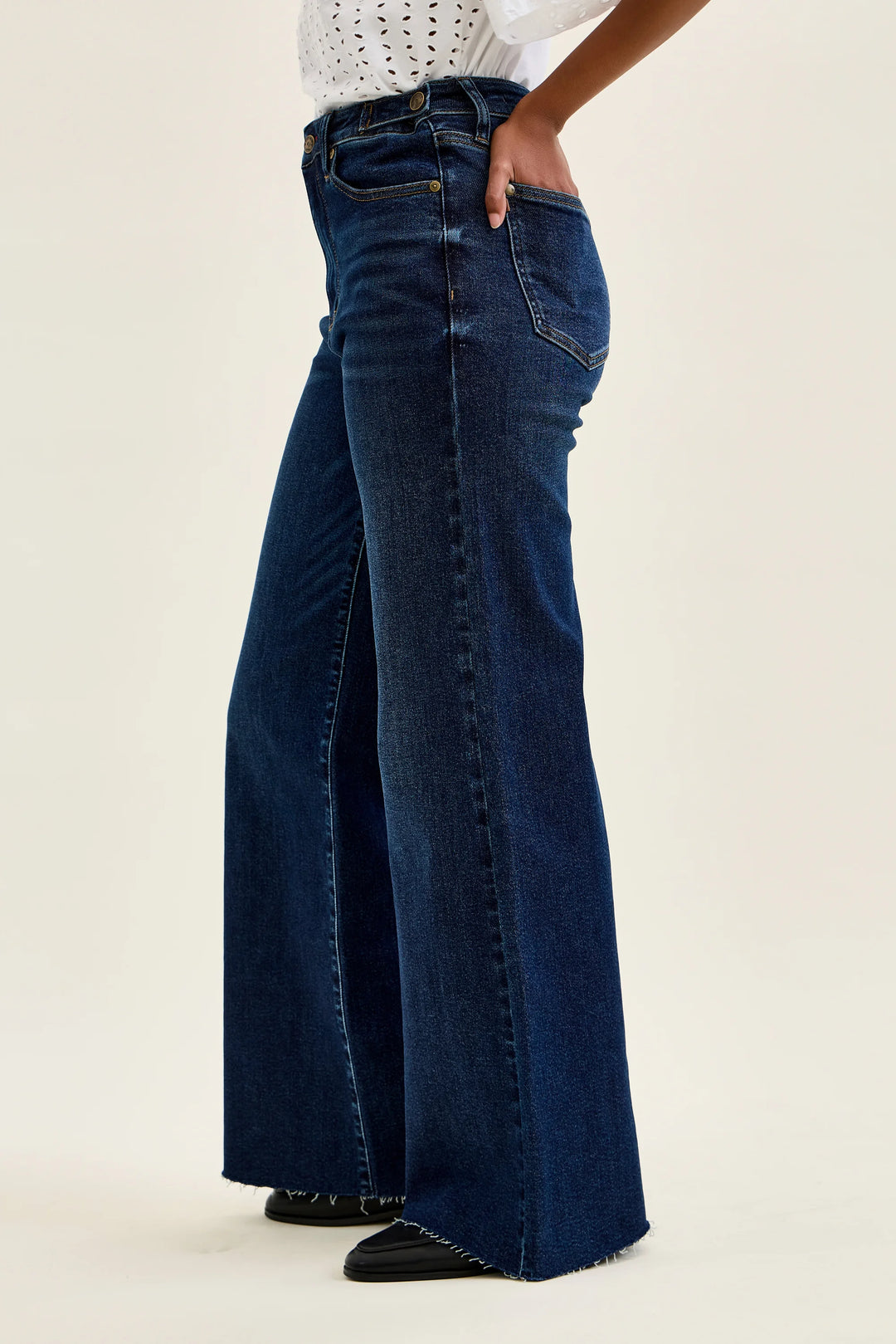 Judy Blue Retro Wide Adjustable Waist Jeans