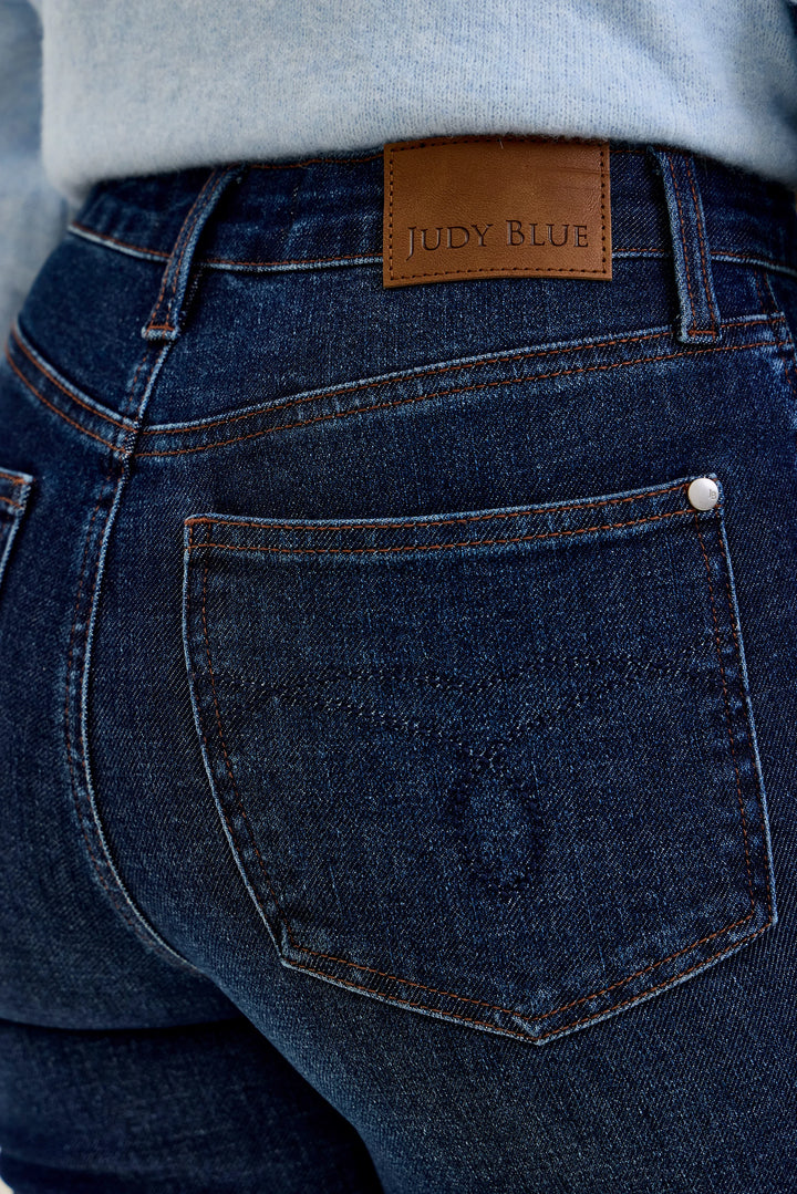 Judy Blue Dark Kick Flare Jeans