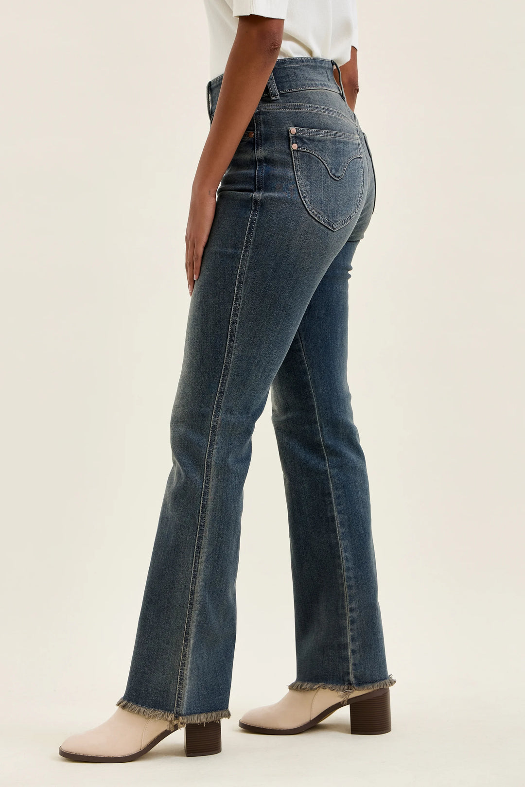 Judy Blue Bootcut Double Button Jeans