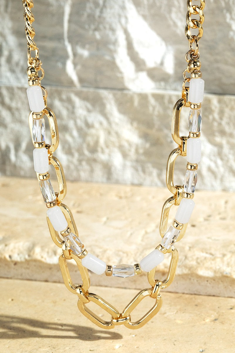 Crystal Link Necklace