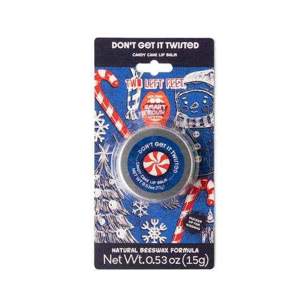Two Left Feet Smart Mouth Holiday Lip Balm