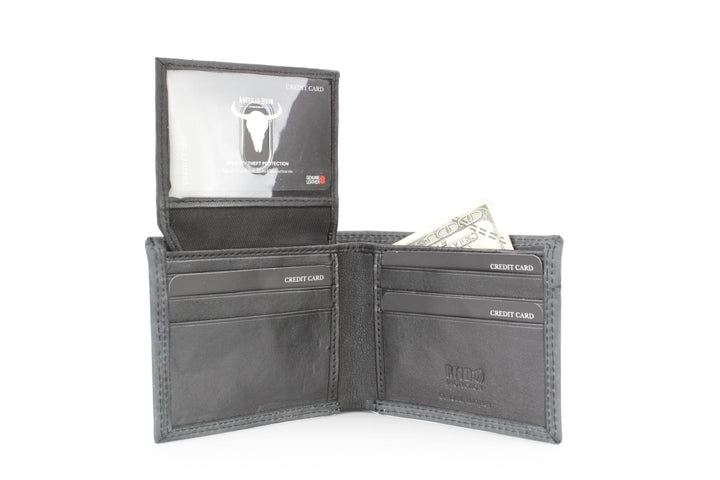 Men’s Bi-Fold Wallet with Praying Cowboy Emboss ABMWVT 02