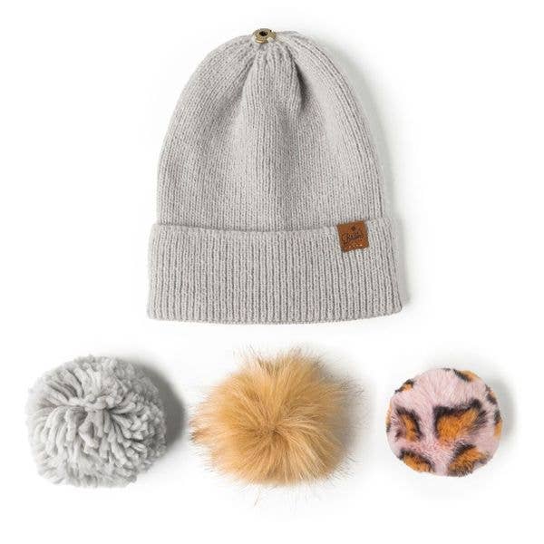 Britt's Knits Snap To It Mix & Match Pom Hat Assortment