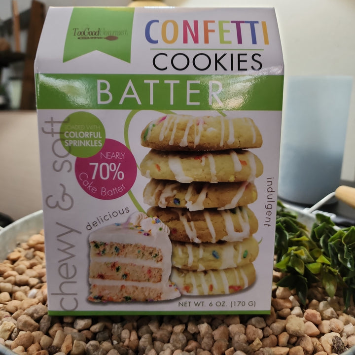 Confetti Batter Cookies