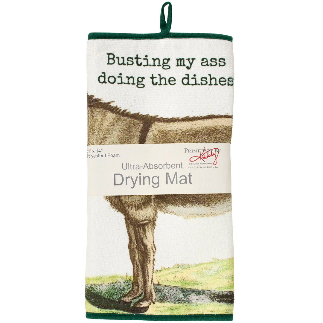 Doing The Dishes Drying Mat