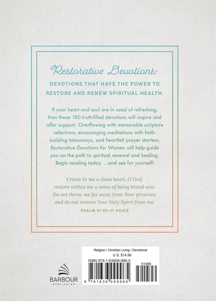 Restorative Devotions for Women