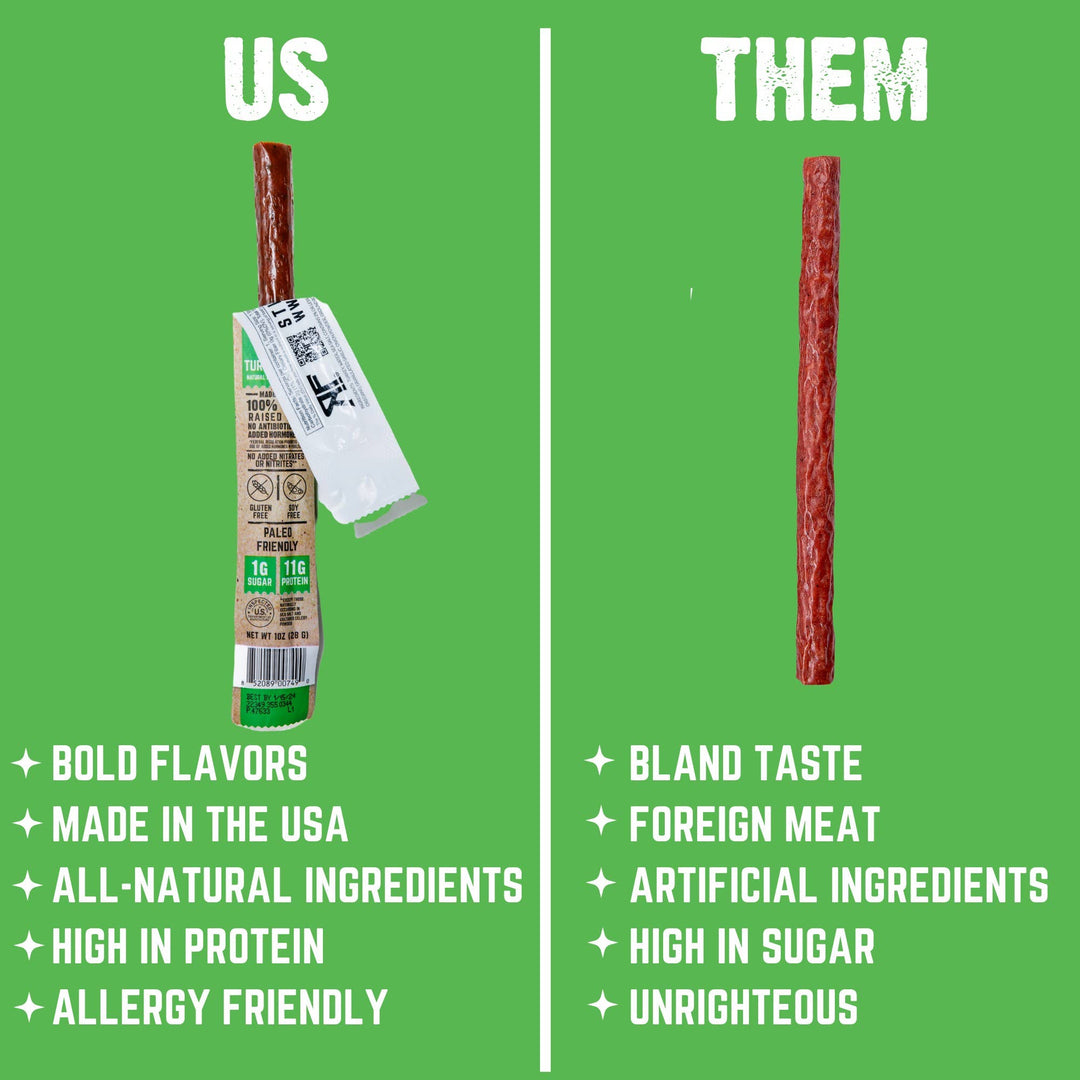 Lemon Pepper Turkey Stick - 24 Pack