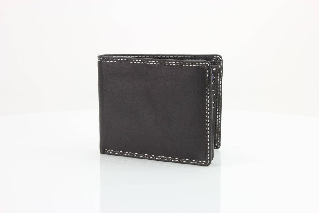American Bison Oil Pull Up Top Flap Bifold 15729