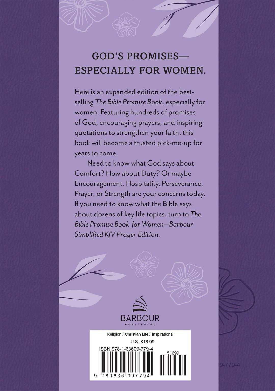 Bible Promise Book for Women--Barbour Simplified KJV: Prayer