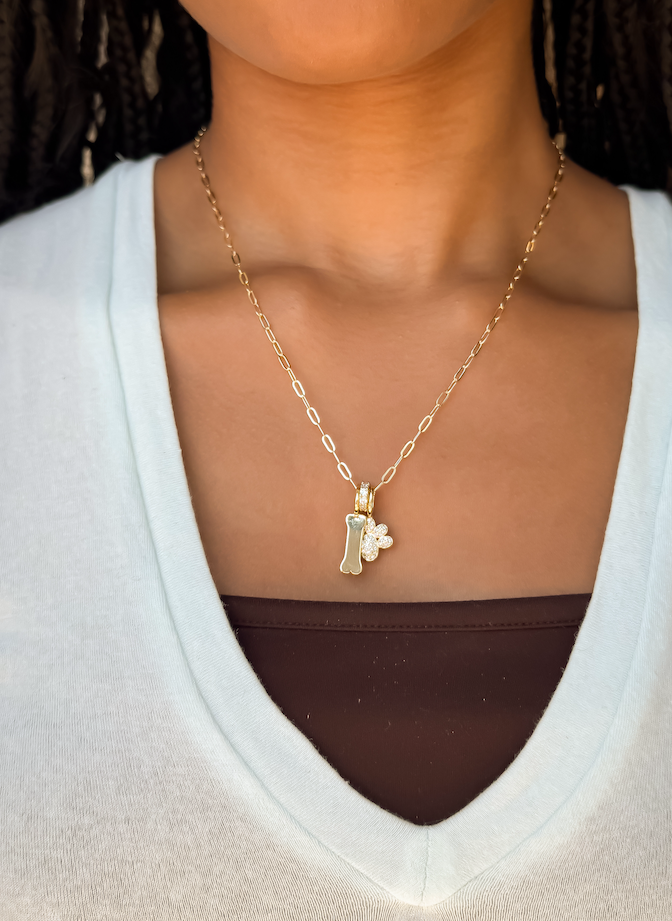 Pave Spacer Charm