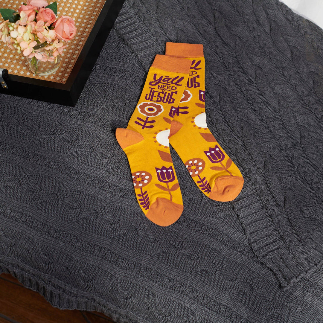 Y'all Need Jesus Socks