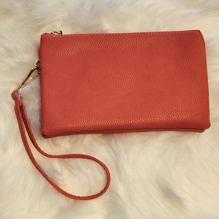 The Riley Crossbody - Coral