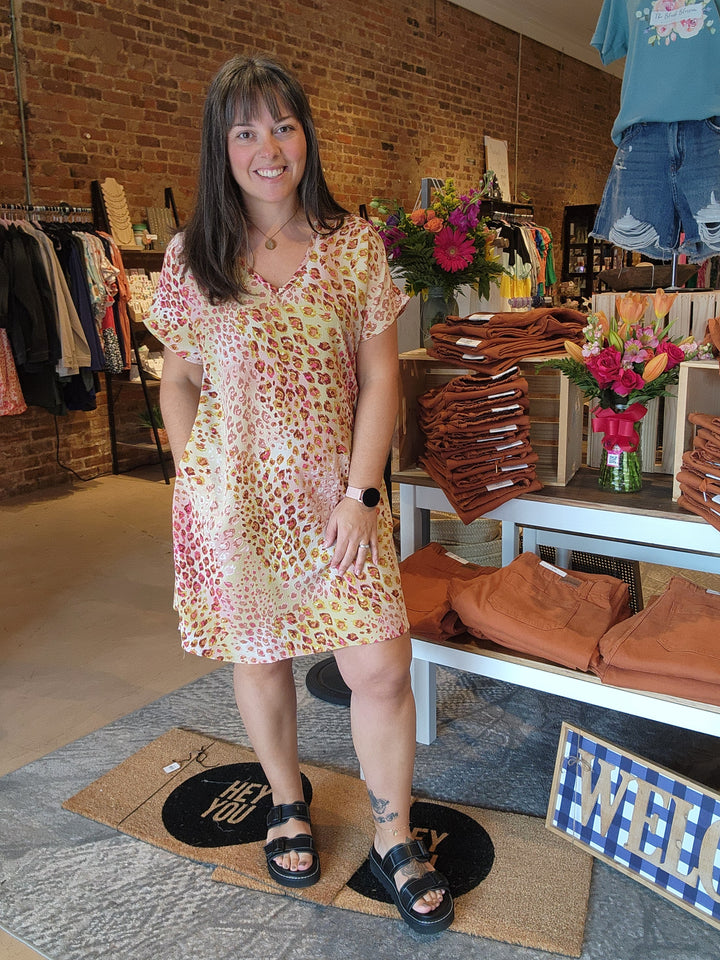 Fall Leopard Dress