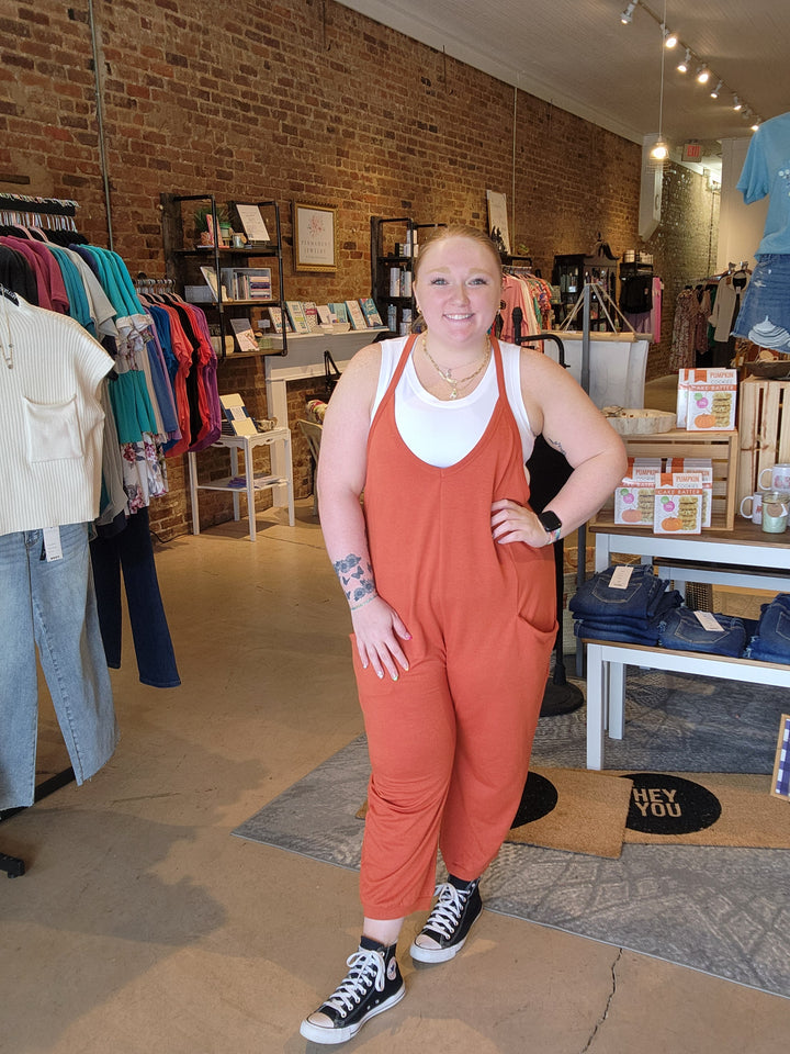 Rust Becky Romper