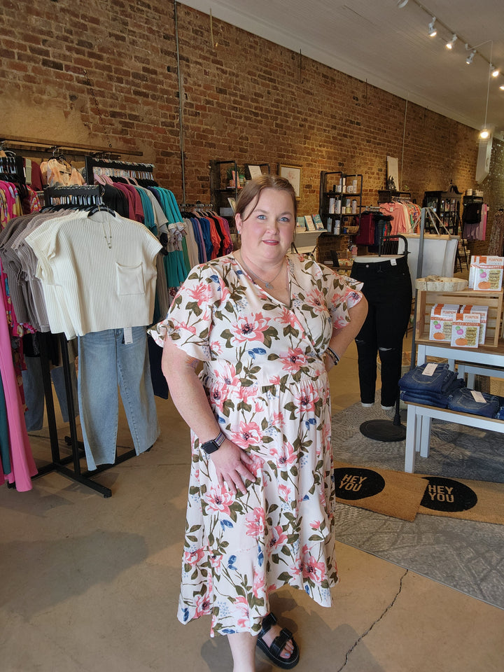 Floral Midi Dress