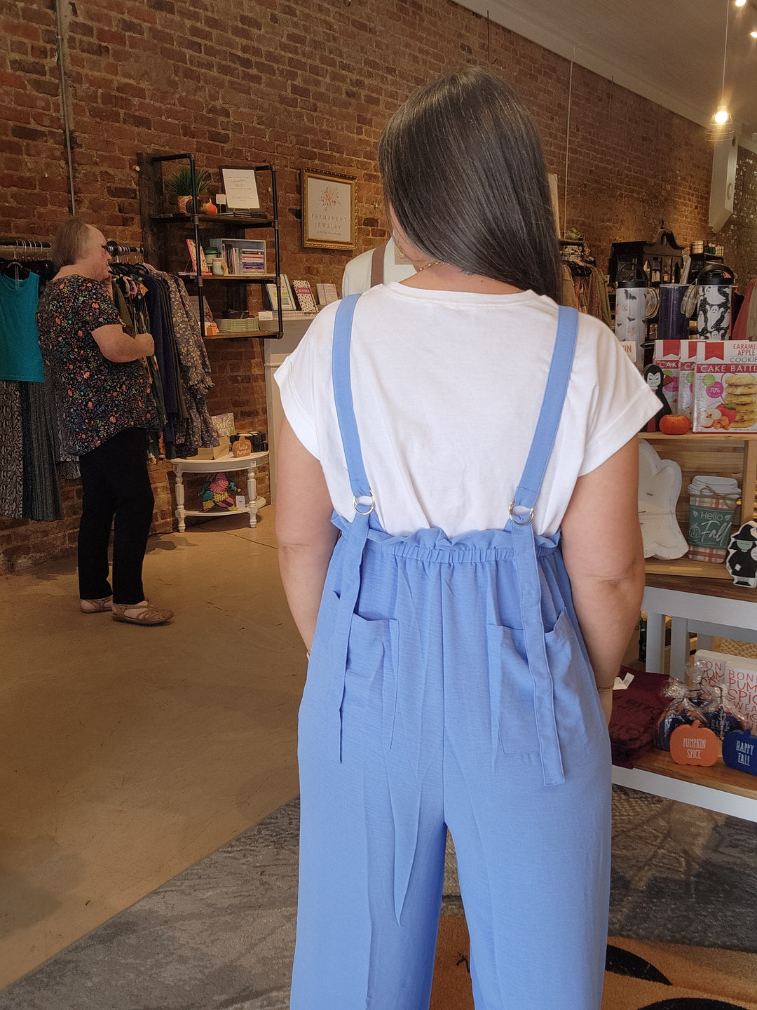 Wide Leg Overalls