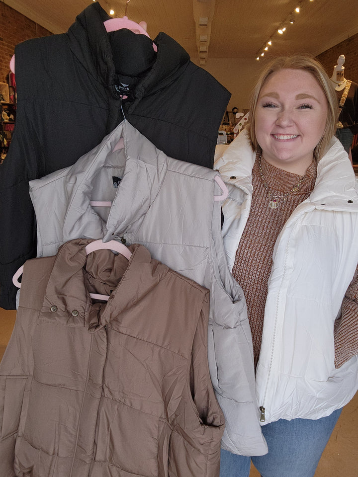 Plus Puffer Vest