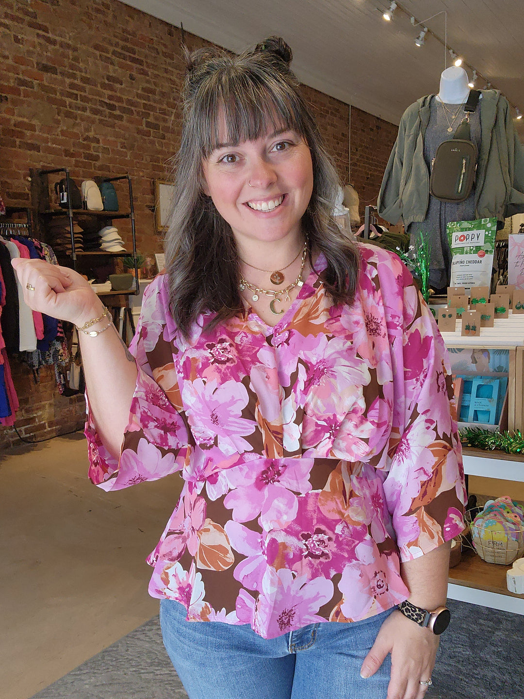 Full Bloom Ruffle Top