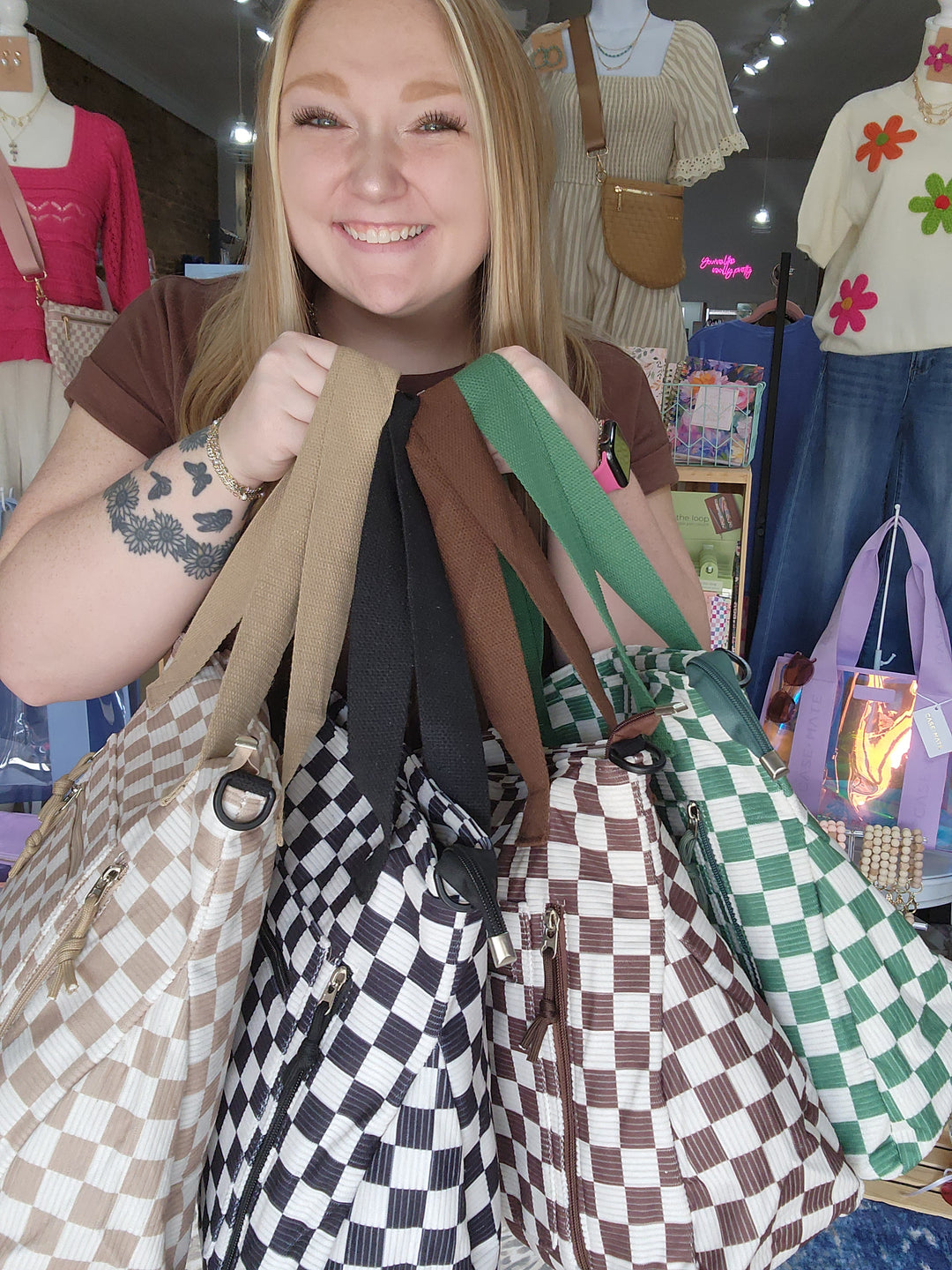 Checkmate Carry All Tote