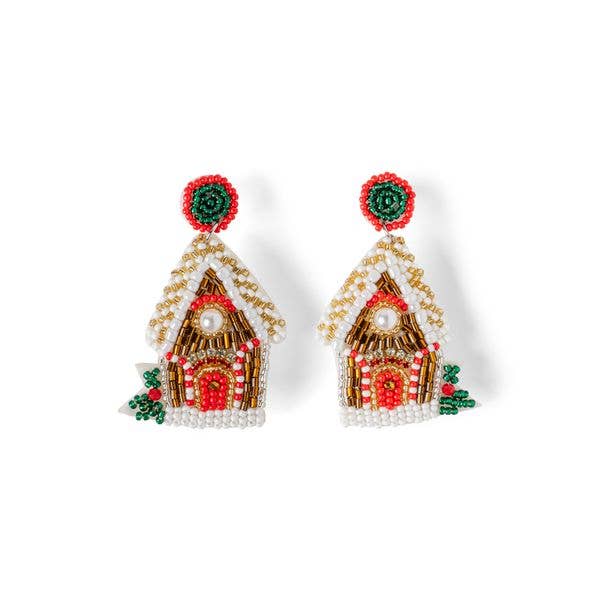 Soul Stacks Holiday Spirit Beaded Earrings