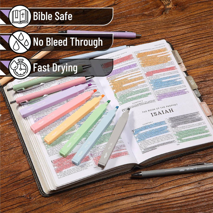 Mr. Pen No Bleed Aesthetic Highlighters & Pens