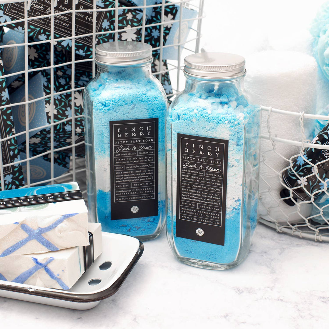 Fresh & Clean Cotton Blossom Scented Soap