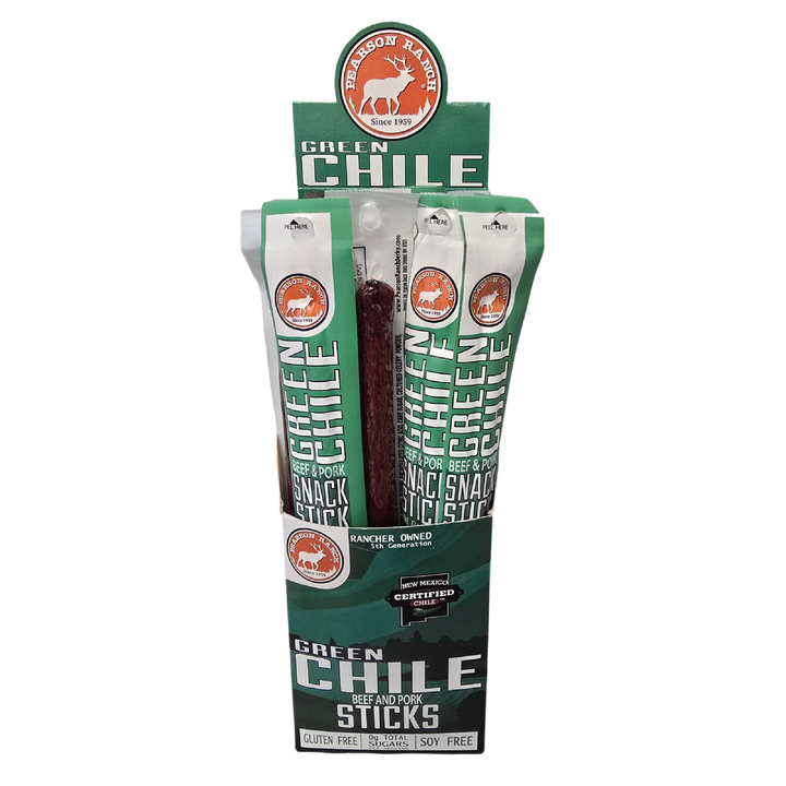 Green Chile Beef & Pork Snack Sticks