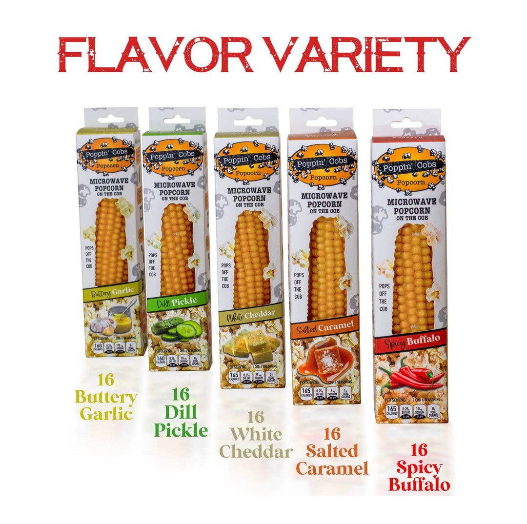 Poppin’ Cobs - Flavor Variety Case