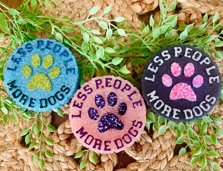 Less People More Dogs Car Freshie 